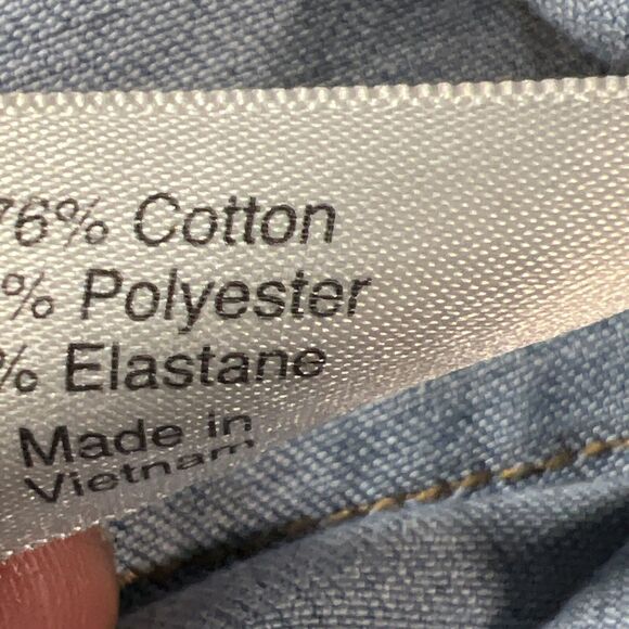 Lane Bryant Jeans Women's Size 24 Mid Rise Wide Leg Crop Signature Denim - Picture 5 of 13